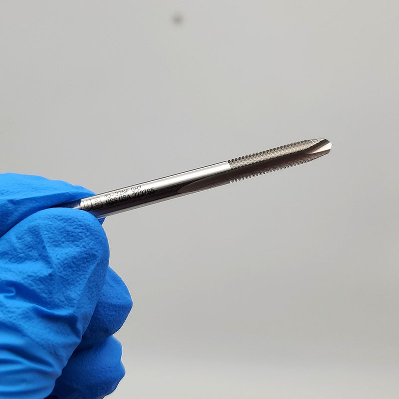 Union Butterfield 1593 Relieved Tap UNF 10x32 HSS 2-1/2" LOC 2 Flute Right Hand 1