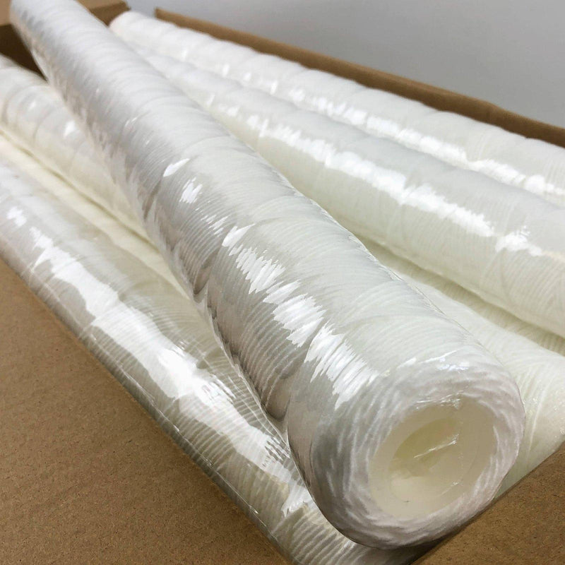 Serfilco 15U30U Filter Cartridge 15 Mi 30" L 2.38" OD Double Open End PP 15pk/Cs 1