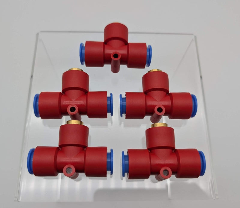 SMC KEB12 Relief Valve 1-Touch Fitting Tee Shape 12mm Pack of 5 1