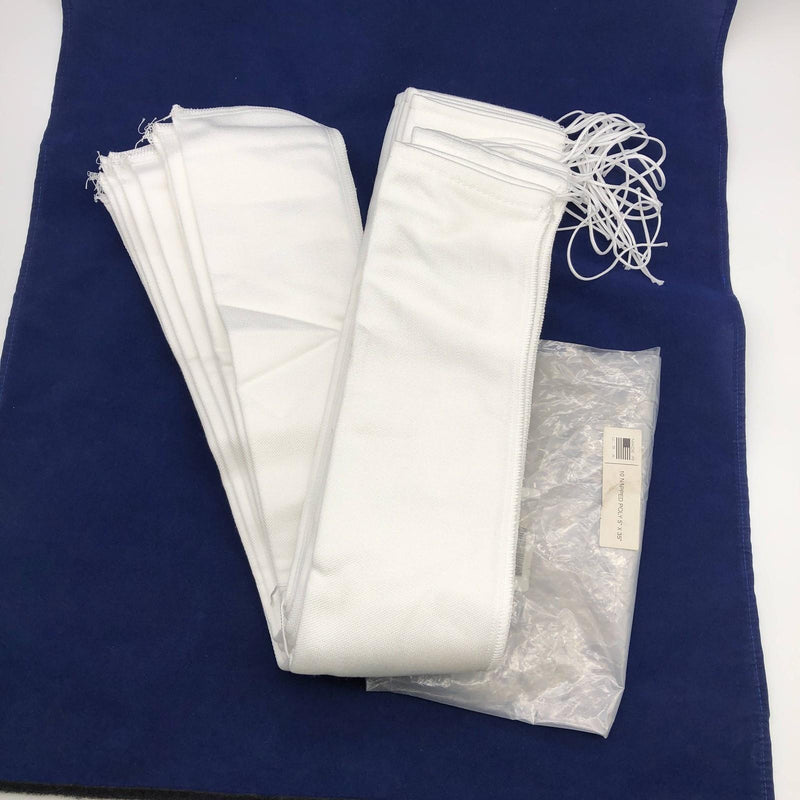 Allied Plating Supplies Anode Napped Poly Bag 5in x 35in 10 -20 CFM 13 Oz 10pk 3