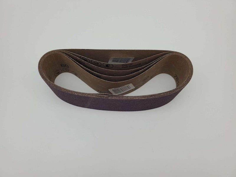 3M Cubitron 761D 60 Grit Sanding Belts 3" W x 24" L Aluminum Oxide Pack of 5 2