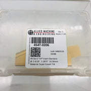 Allied Machine 454T-0206 Drill Insert 4 GEN2 TA Super Cobalt TIN 2-3/16 2