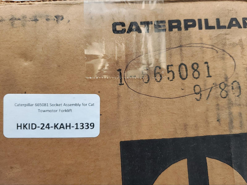 Caterpillar 665081 Socket Assembly for CAT Heavy Equipment OEM 8