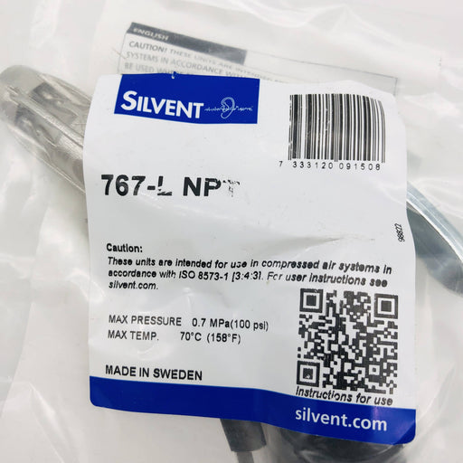 Silvent 767-L Spray Air Blow Gun NPT 1/2" Female High Blowing Power 94 dBA 2