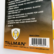 TIllman 1493 Performance Gloves XL TrueFit Goatskin Leather Made with Kevlar 2pr 2