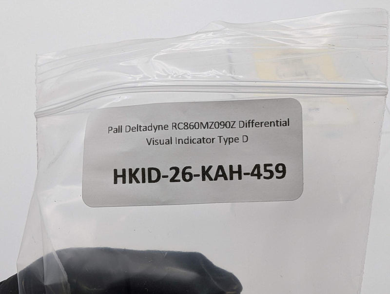 Pall Deltadyne RC860MZ090Z Differential Visual Indicator Type D
