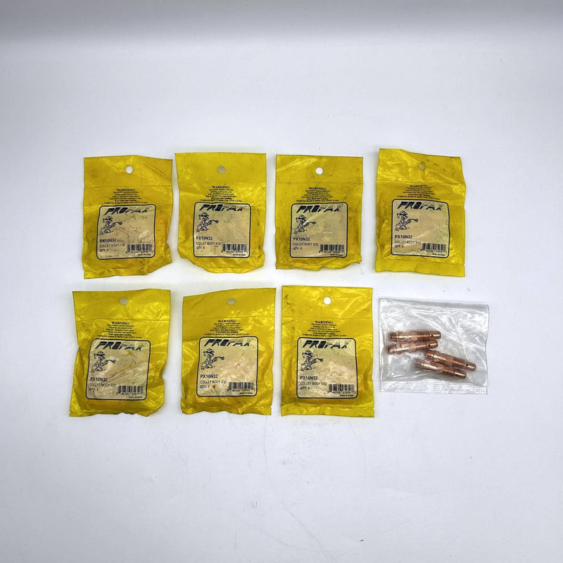 ProFax PX10N32 Collet Body for 3/32" 2.4mm Copper for Tig Welding Lot of 39