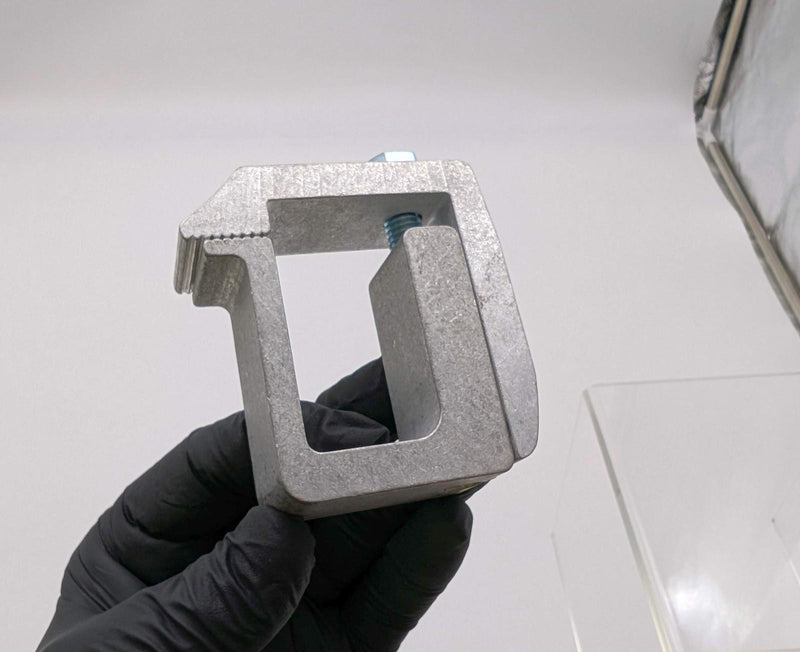 McMaster-Carr 0-1in Low-Profile C-Clamp 6061 Aluminum Body 1705A12 1