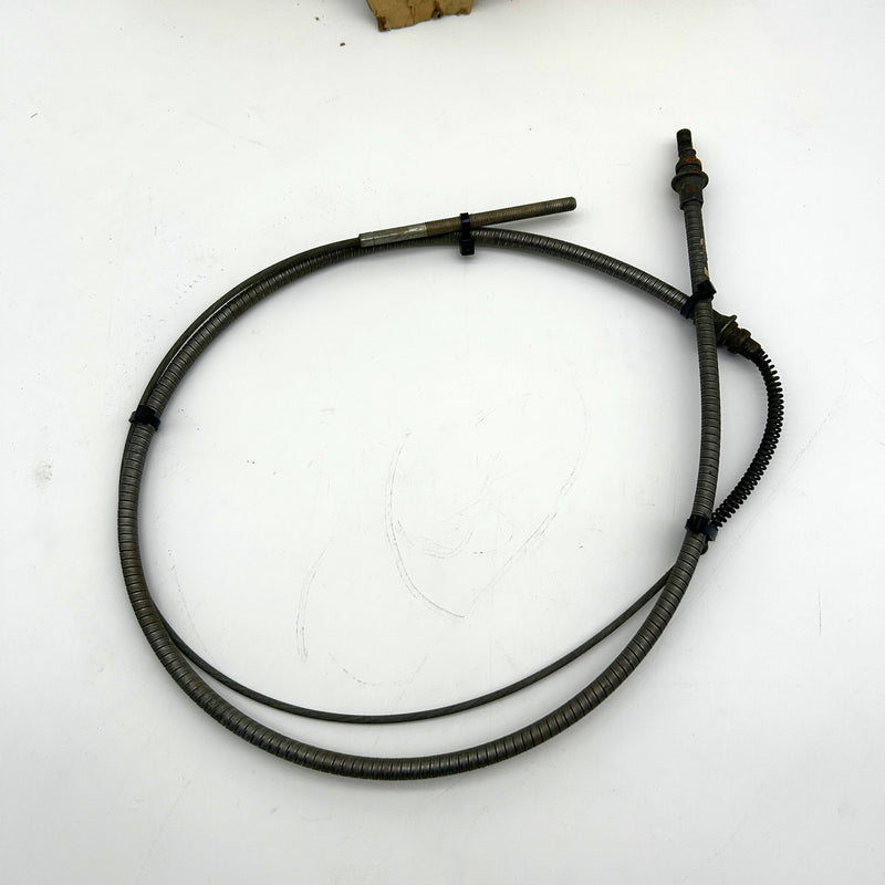 AMC Jeep 5355286 Brake Cable OEM NOS 81-86 CJ 5-8 Scrambler Left Hand Drive Wear 6