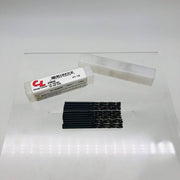 Chicago Latrobe 45606 Drill Bit 3/32 Jobber Length HSS 150ASP Black Oxide 12pk 10