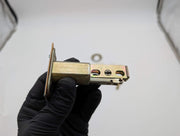 Arrow E42 Double Cylinder Deabolt Lock Satin Bronze 2-3/8" Backset Keyed Diff 6