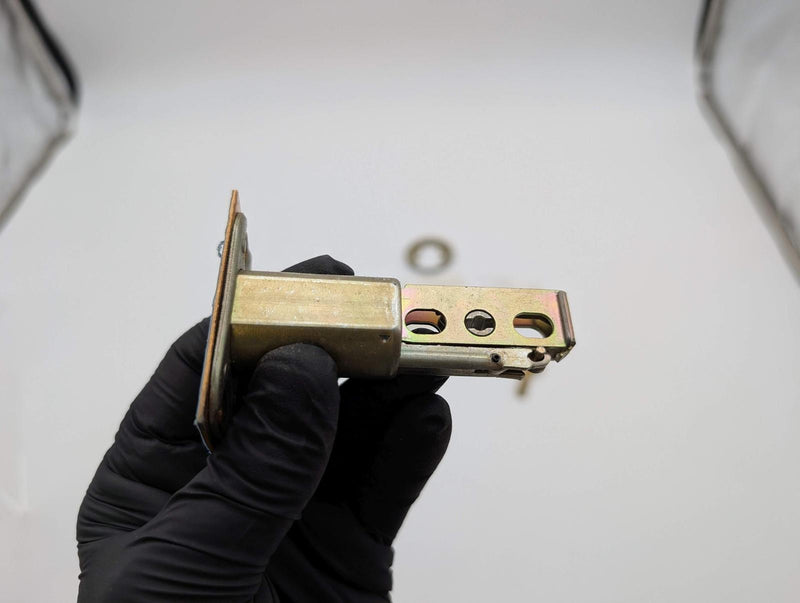 Arrow E42 Double Cylinder Deabolt Lock Satin Bronze 2-3/8" Backset Keyed Diff 6