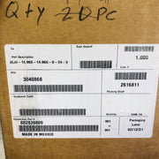 Chromalox 882839809 Strip Heater SLAI-14.96x-14.96x-0-24-3 w/ 3M VHB Backing 2