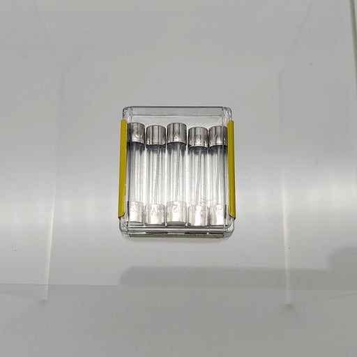 Bussmann MDL-1/2-R Fuses 0.5A 250V Time Delay Glass Pack of 5 2