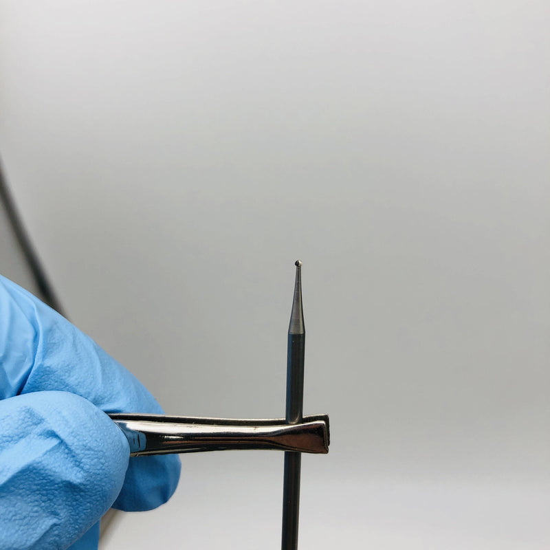 North American Rotary 51007 Steel Burs 3/32" Shank Round HL 1,0 HD 010 6pk 2