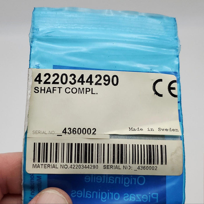 Atlas Copco 4220344290 Shaft Complete 4220-42-90 OEM Replacement Part 5