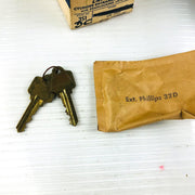 Arrow 351DC Panic Proof Door Knob Lockset Keyed US26D Dull Chrome Cylinder 10