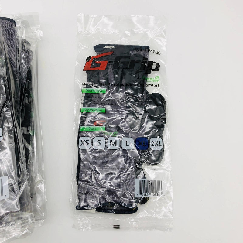 Liberty P-Grip F4600XL Work Glove Size XL Nitrile Micro Foam Palm 13gau 12 Pairs 6