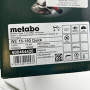 Metabo WE 15-150 Quick Angle Grinder 6" Corded 120V 50/60Hz 13.5A 600464420 2