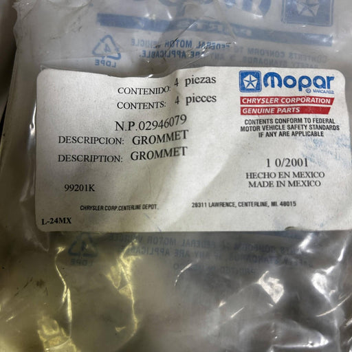 Mopar 02946079 Grommet for Breather Cap OEM New Old Stock NOS Loose 2