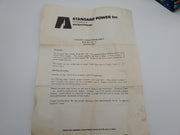 Acme Standard Electric SCC 120-4 Power Supply 4A Constant Current 30V 7