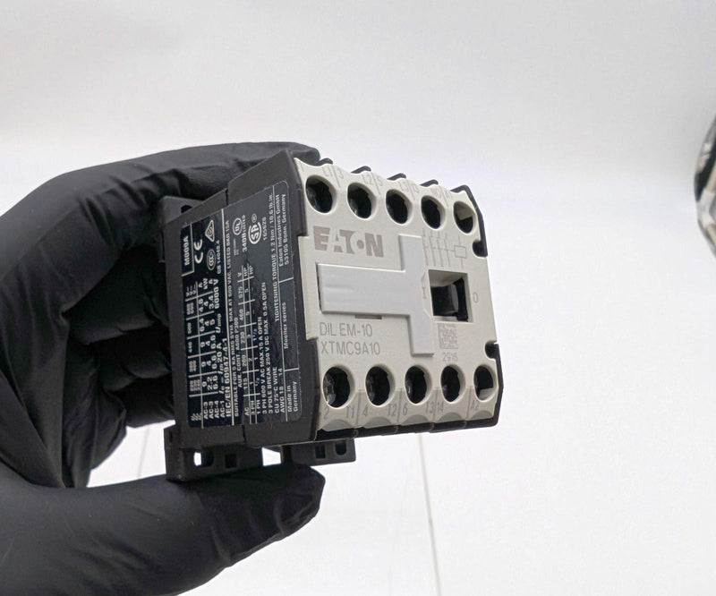 Eaton DILEM-10 XT IEC Mini Contactor XTMC9A10E 208V 9A 3 Pole 1