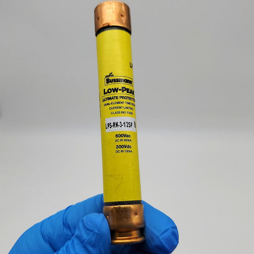 Bussmann LPS-RK-3-1/2SP Fuse 3-1/2A 600V Time Delay Low-Peak UL Class RK1 1