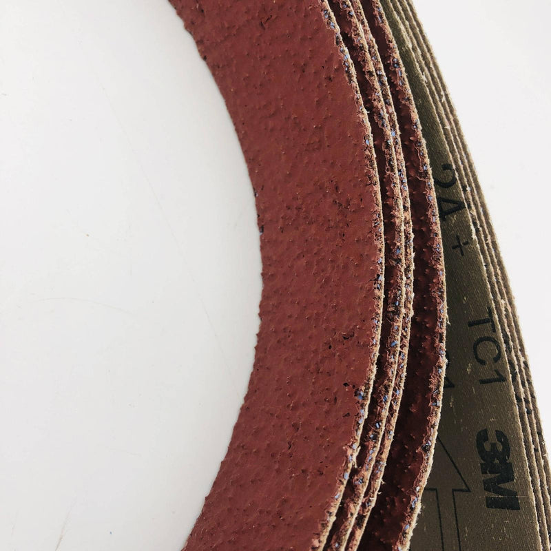 3M 68330 Cloth Sanding Belt 967F Cubitron II 2"x 72" 24+ ZF-Weight Film Lok 4pk 4