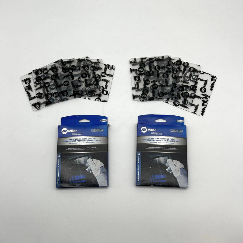 Miller 231921 Front Lens Cover for Welding Helmet 4-1/2" x 5" 2pks/10 lens 7