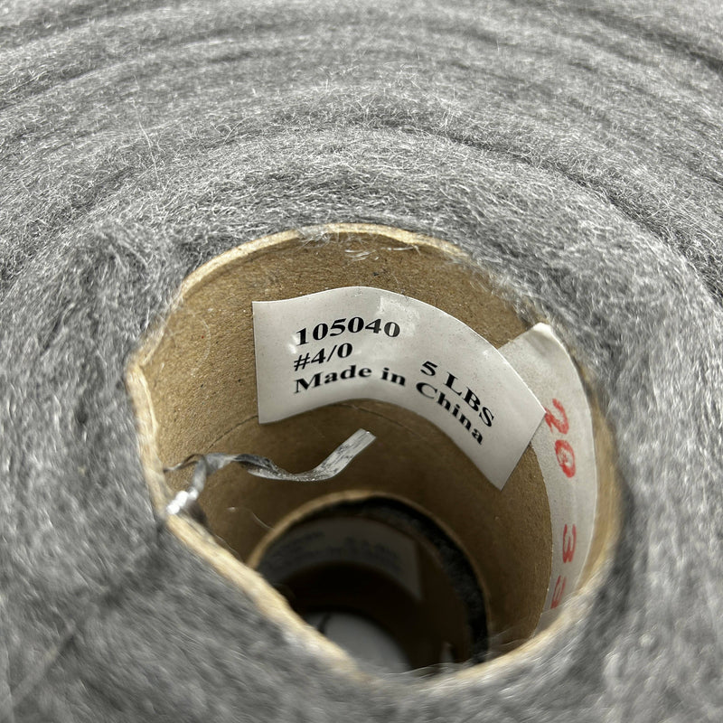 Rhodes American Homex 105040 Steel Wool 5lb Roll 0000 Grade Super Fine 2 Reels