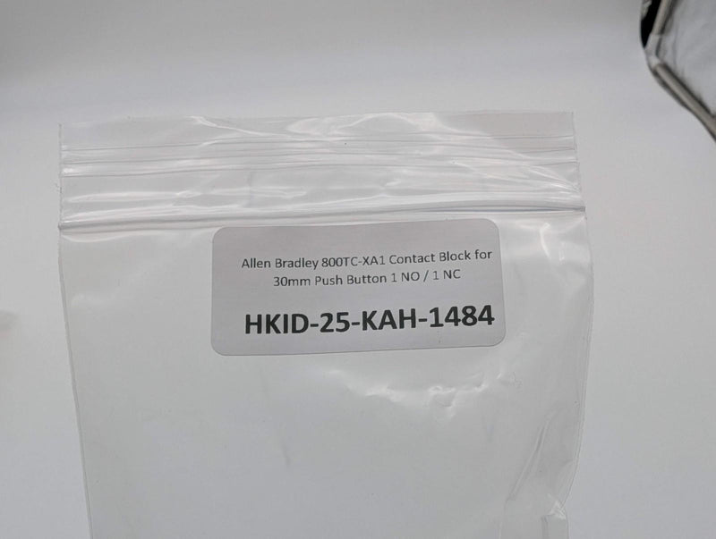 Allen Bradley 800TC-XA1 Contact Block for 30mm Push Button 1 NO / 1 NC 6