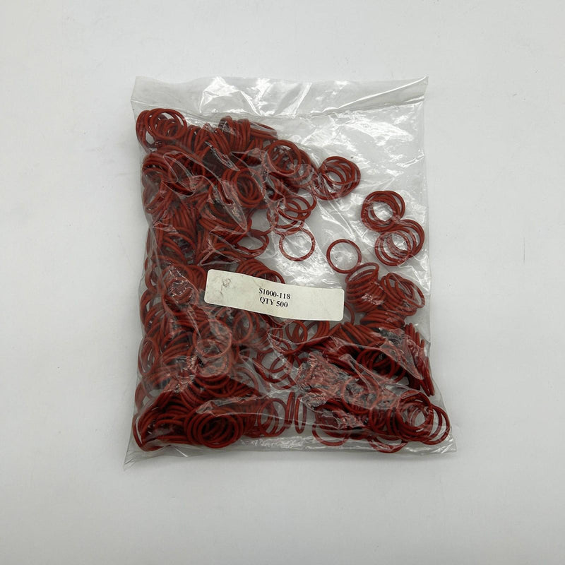 Marco S1000-118 O-Rings 0.103" CS 0.862" ID Silicone 70A FDA Compl Pack of 500 5