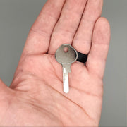 10x Ilco 1092DD Key Blanks for Master Lock Padlocks Nickel Plated NOS 3