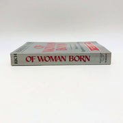Of Woman Born Adrienne Rich Paperback 1986 10th Anniversary Motherhood Feminism 3