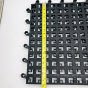 Wearwell 560.78X18X18BK-CS10 Ergodeck Heavy Duty Open Grid 18 x 18 Black 10/Case 3