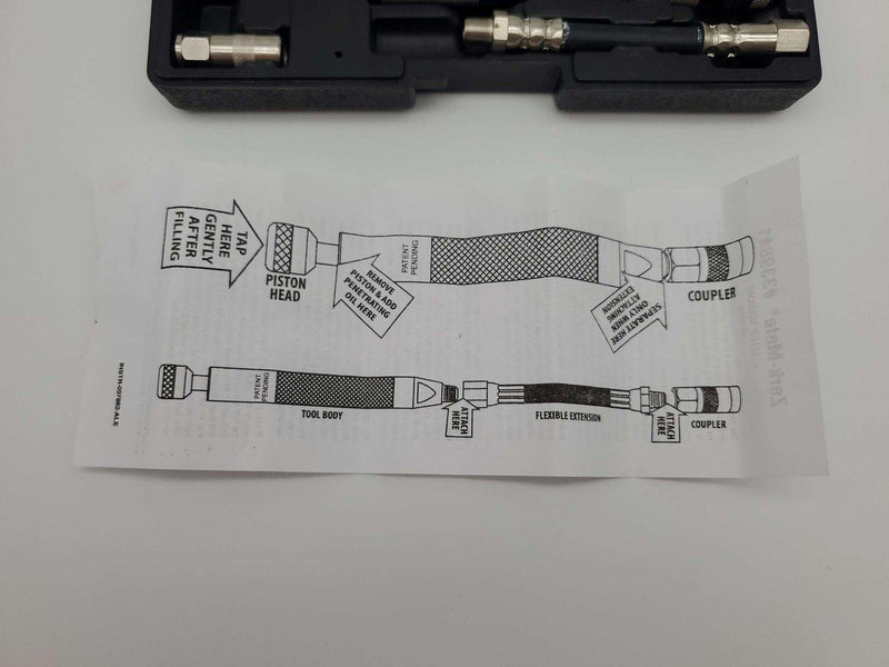 Alemite 339841 Zerk-Mate Grease Fitting Joint Cleaner Set w/ Carry Case 9