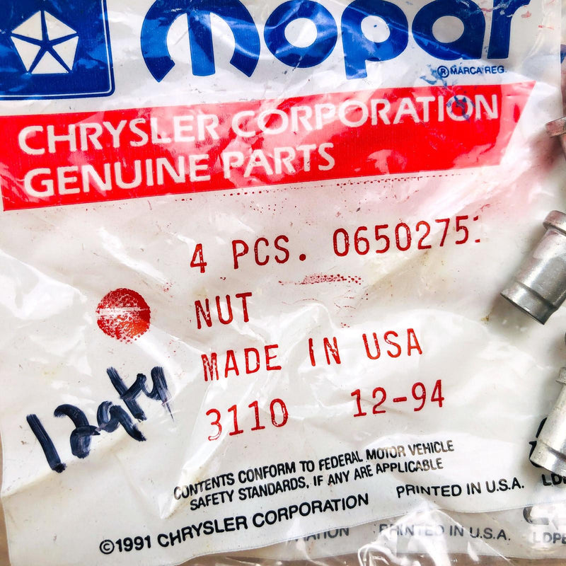 Mopar 6502751 Rivet Nut for Roof Rack Screw OEM NOS 1991-93 Cherokee ZJ Wrangler 2