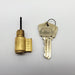 Arrow Lock Cylinder 15HC Satin Brass Hotel Function Key in Knob E Keyway 5 Pin 1