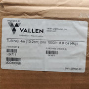 Poly Tubing 4" 2 Mil 1500ft Reel 1.125" Arbor Hole Clear 1 Roll Berry Global 5