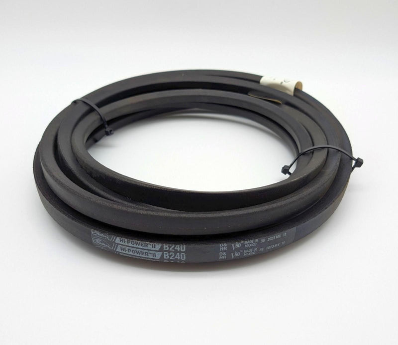 Gates B240 Belt 5/8" Width 241" Length 13/32" Thick Hi-Power II Belt 1