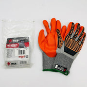 MCR Safety UT2952 Mechanics Work Gloves Sz XL Impact Resistant 13GA A4 1 Pair 1
