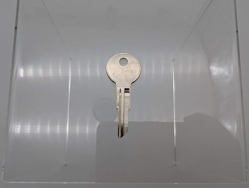 10x Ilco 1054LB / IN4 Key Blanks for Some Ilco Locks Nickel Plated 2