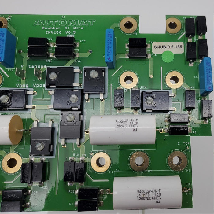 Cinergia Automat INV100 V0.5 Snubber Board 470nF & 680nF Caps 0.5V-155V 3