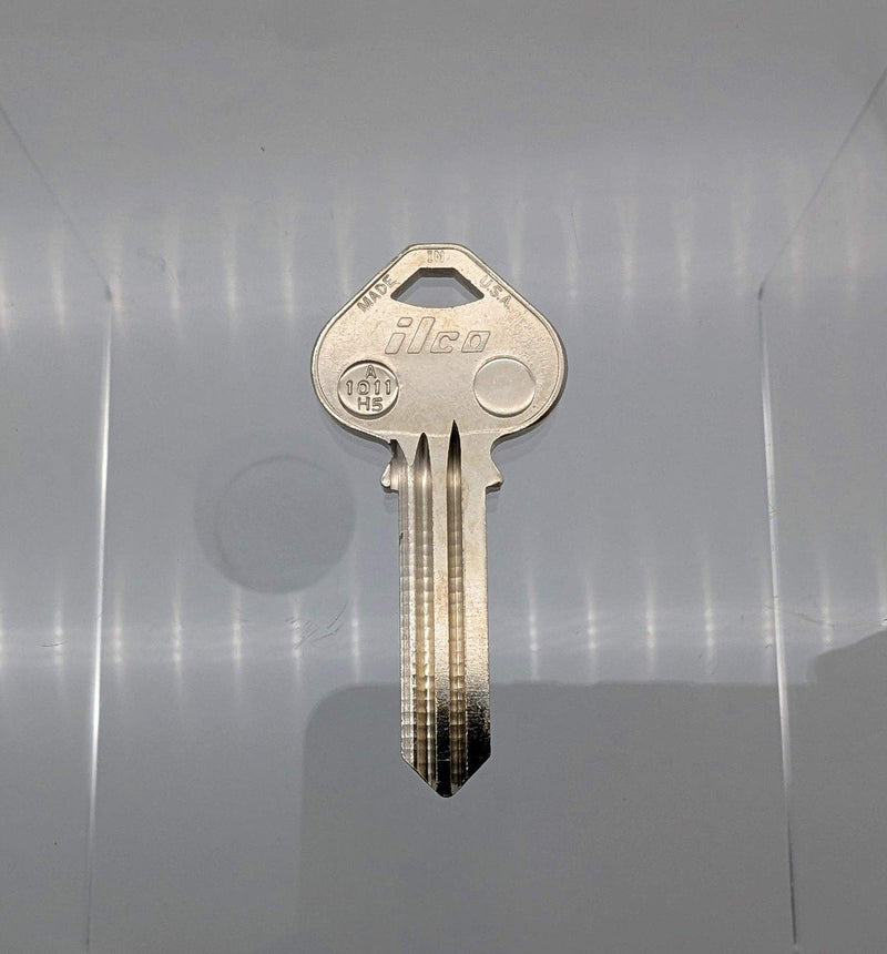 5x Ilco A1011H5 Key Blanks 6 Pin H5 Keyway Nickel Plated 1