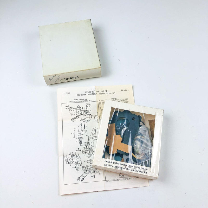 Mopar 7016655 J315463A Carburetor Repair Kit NOS for Jeep Rochester 2G/2GC/2GV 1