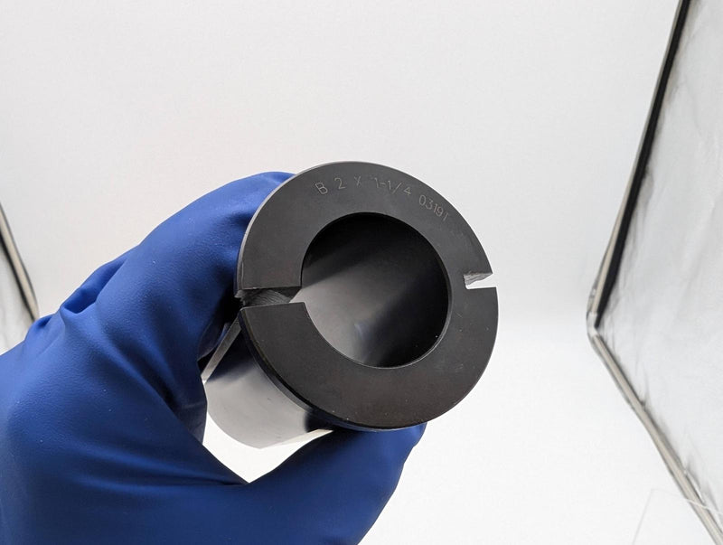 1-1/4" ID x 2" OD CNC Lathe Tool Holder Bushing Type B 3-1/2" Length Under Head 2