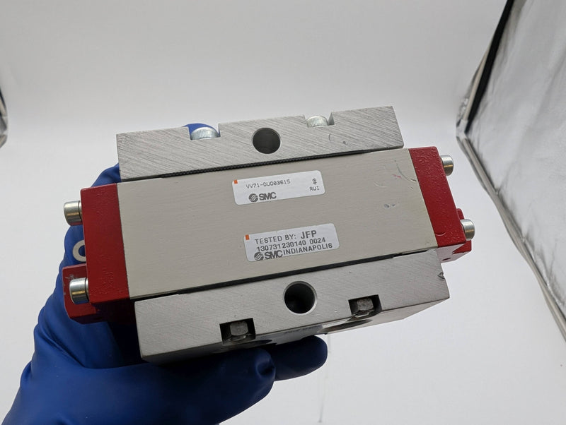 SMC VV71-FPGR Double Check Block Valve w/ Residual Pressure Release 2