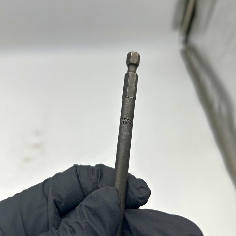 Apex SD-5744 Hex Drive Power Bit 1/4 X 2JIS 10inch Overall Length 1ct 3