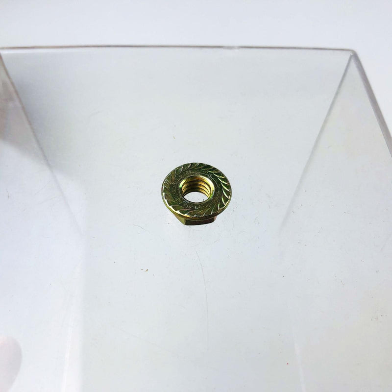 Snapper 91070 Nut Hex Flange 5/16" OEM NOS Replaced by 703409 Plated Brass 4