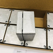 10pk Weidmuller 0342000000 Aluminum Enclosure Empty Housing Klippon K1 4